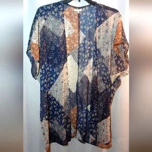 Lightweight sheer kimono